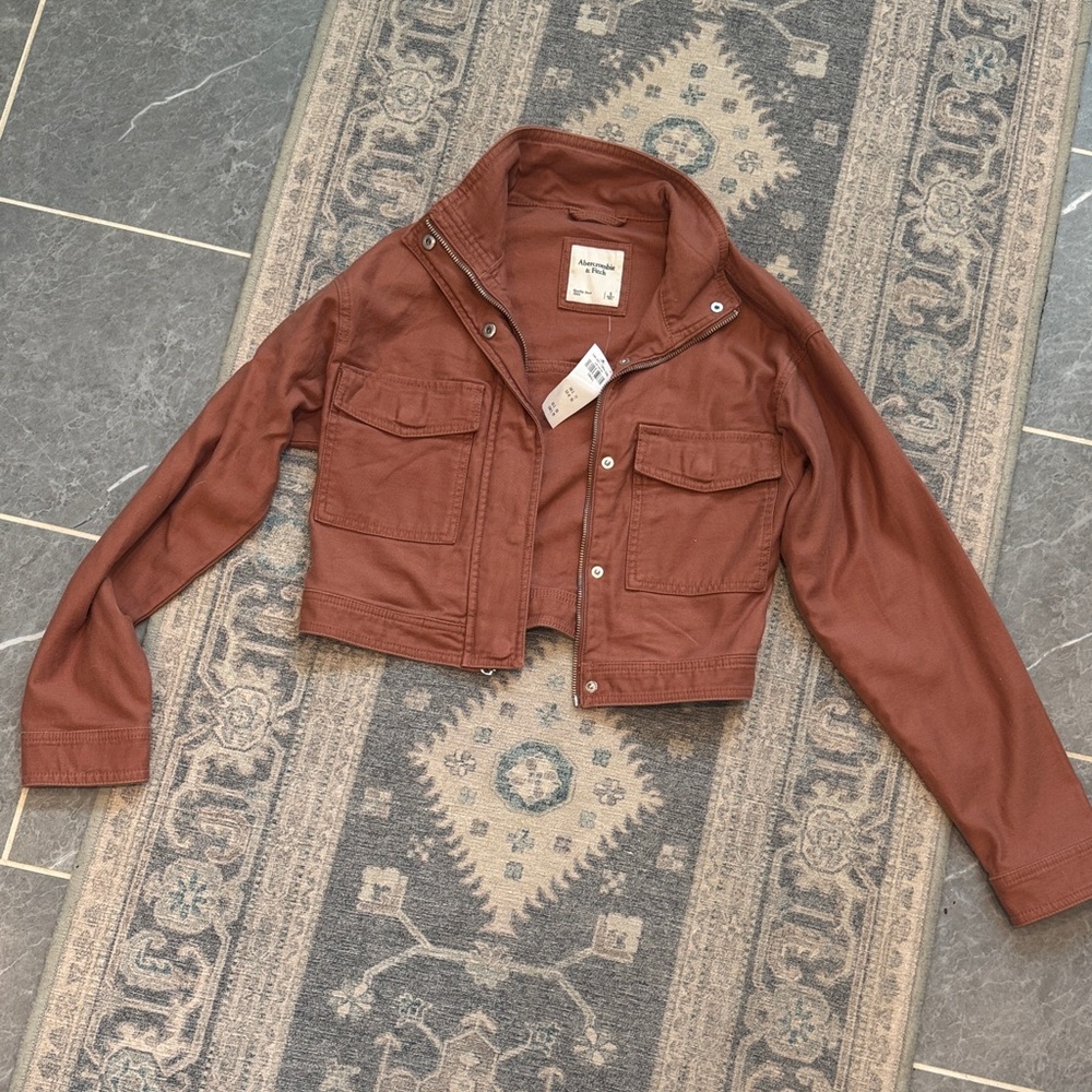 Abercrombie & Fitch Rust Jacket